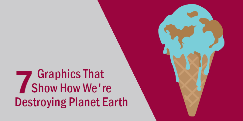 7 VISUALISATIONS THAT SHOW HOW WE'RE DESTROYING PLANET EARTH